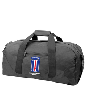 193rd Infantry Brigade Airborne Embroidered Duffel Bag