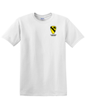 1st Cavalry Division Cotton T-Shirt -Pocket