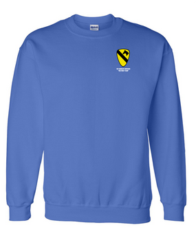 1st Cavalry Division Embroidered Sweatshirt