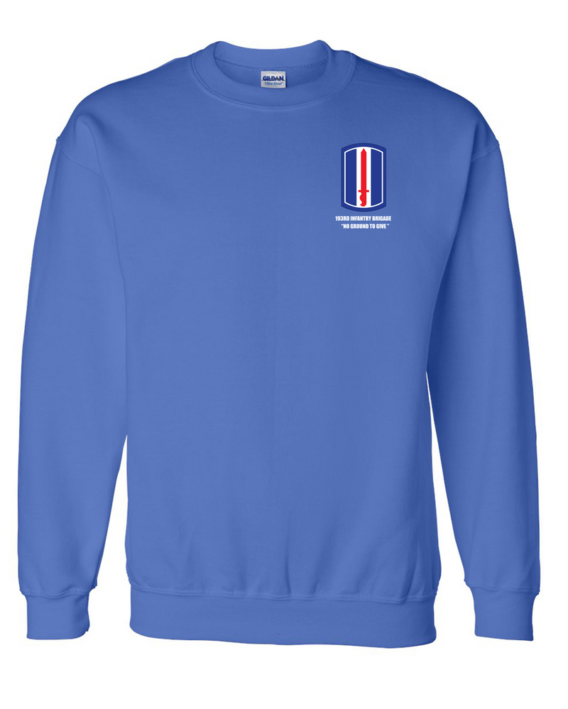193rd Infantry Brigade Embroidered Sweatshirt