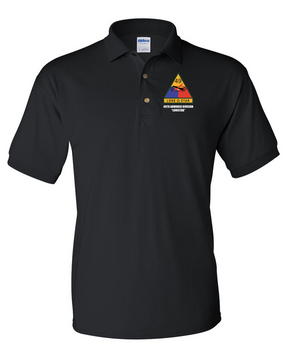 49th Armored Division Regiment Embroidered Cotton Polo Shirt