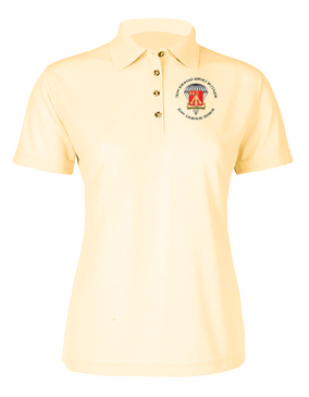Ladies 782nd Maintenance Battalion  Embroidered Moisture Wick Polo Shirt  (C)