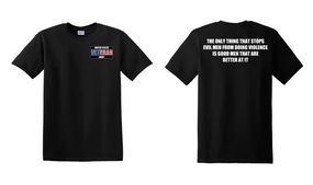 US Army Veteran Cotton T-Shirt -Evil-(P)