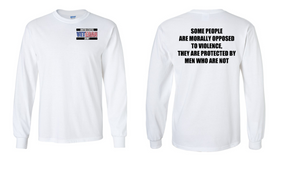 US Army Veteran Long-Sleeve Cotton Shirt  -Morally- (P)