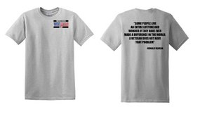 US Army Veteran Cotton T-Shirt -Reagin-(P)