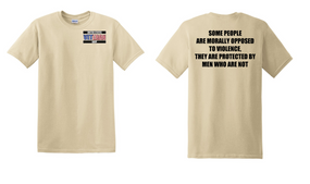 US Navy Veteran Cotton T-Shirt -Morally-(P)