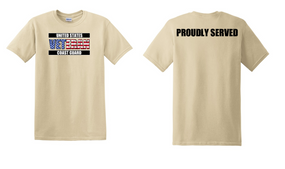 US Coast Guard Veteran Cotton Shirt-Proudly- (FF)