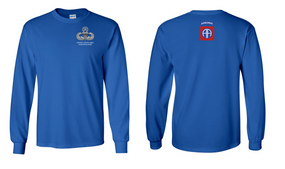 82nd Airborne Master Blaster Long-Sleeve Cotton Shirt