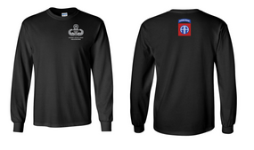 82nd Airborne Master Paratrooper Long-Sleeve Cotton Shirt