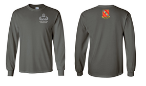 319th Airborne Field Artillery Regiment Master Blaster Long-Sleeve Cotton Shirt