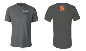 319th Airborne Field Artillery Senior Jumpmaster Moisture Wick Shirt