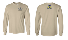 82nd Aviation Brigade Senior Jumpmaster Long-Sleeve Cotton Shirt
