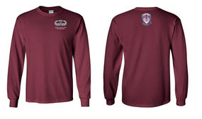 501st Parachute Infantry Regiment US Army Paratrooper Long-Sleeve Cotton Shirt