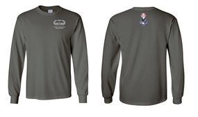 505th Parachute Infantry Regiment US Army Paratrooper Long-Sleeve Cotton Shirt