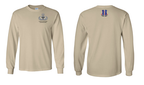 187th Regimental Combat Team Master Blaster Long-Sleeve Cotton Shirt