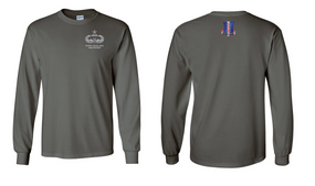 187th Regimental Combat Team Senior Paratrooper Long-Sleeve Cotton Shirt