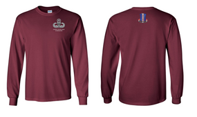 187th Regimental Combat Team US Army Jumpmaster Long-Sleeve Cotton Shirt