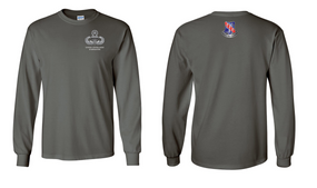 327th Infantry Regiment US Army Jumpmaster Long-Sleeve Cotton Shirt