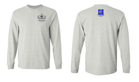 502nd Parachute Infantry Regiment Senior Paratrooper Long-Sleeve Cotton Shirt