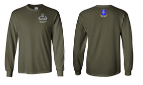 502nd Parachute Infantry Regiment US Army Jumpmaster Long-Sleeve Cotton Shirt