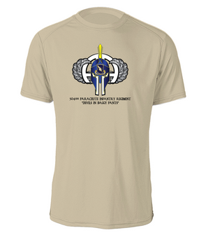 504th Parachute Infantry Regiment Spartan Cotton Shirt -(Chest)