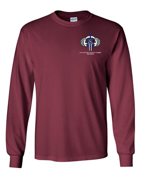 3/504th Parachute Infantry Regiment Spartan Long-Sleeve Cotton T-Shirt  (P)