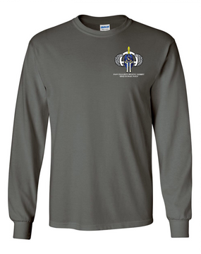 504th Parachute Infantry Regiment Spartan Long-Sleeve Cotton T-Shirt  (P)