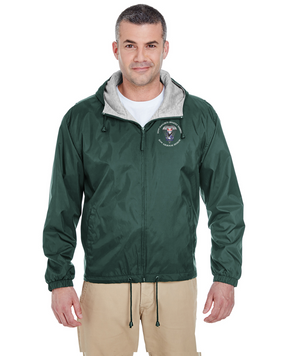 505th Parachute Infantry Regiment (C) Embroidered Fleece-Lined Hooded Jacket