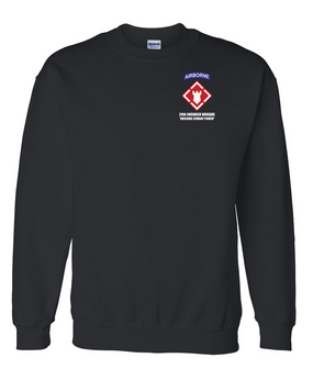 20th Engineer Brigade (Airborne) Embroidered Sweatshirt