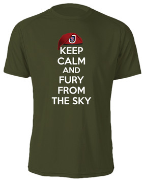 1/508th Parachute Infantry Regiment "Keep Calm" Cotton Shirt