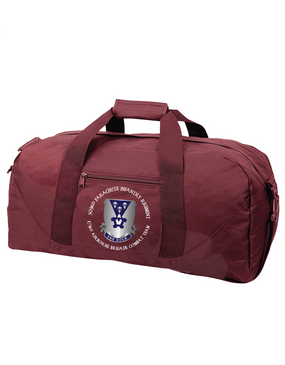 503rd Parachute Infantry Regiment Embroidered Duffel Bag-Crest