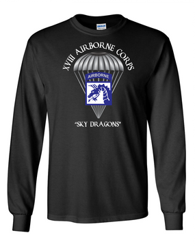 18th Airborne Corps Long-Sleeve Cotton T-Shirt  (FF)(C)