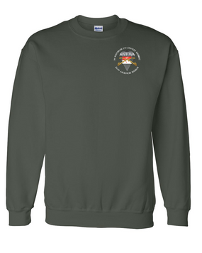 1/17th Guidon Cavalry Embroidered Sweatshirt-M