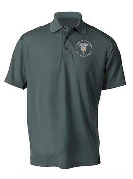 1/17th Cavalry Embroidered Moisture Wick Shirt-M 