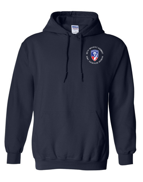 187th RCT Embroidered Hooded Sweatshirt-C