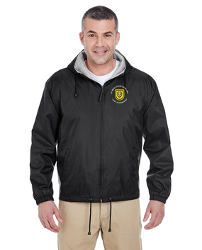 1st Special Forces Group Embroidered Fleece-Lined Hooded Jacket