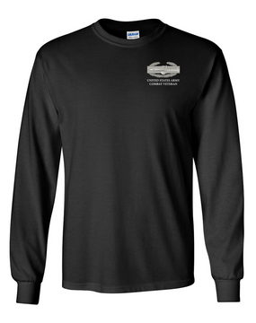 Combat Action Badge (CAB) Long-Sleeve Cotton T-Shirt