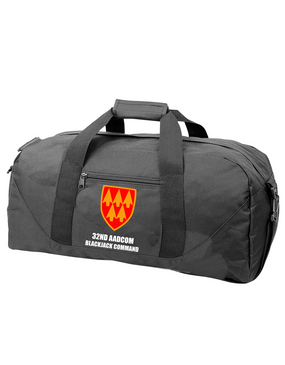 32nd Army Air Defense Command Embroidered Duffel Bag