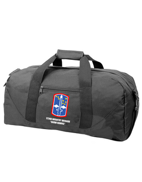 172nd Infantry Brigade "Snow Hawks" Embroidered Duffel Bag