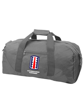 197th Infantry Brigade "Sledgehammer"  Embroidered Duffel Bag