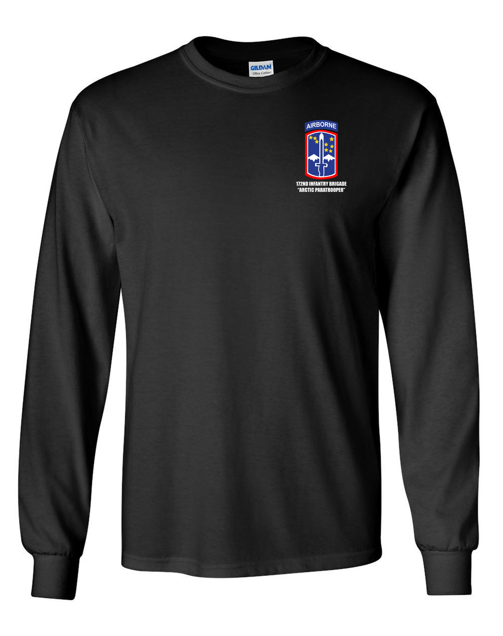 172nd Infantry Brigade (Airborne) Long-Sleeve Cotton T-Shirt