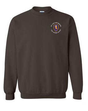 1st Aviation Brigade (C)  Embroidered Sweatshirt