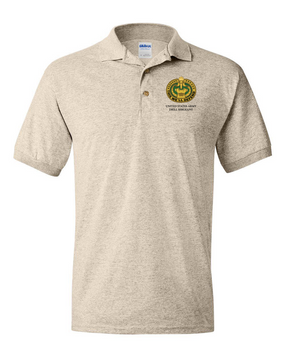 US Army Drill Sergeant Embroidered Cotton Polo Shirt