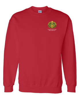 US Army Drill Sergeant Badge Embroidered Sweatshirt