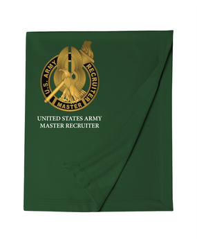 US Army Master Recruiter Embroidered Dryblend Stadium Blanket