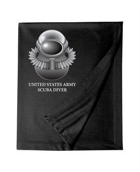 US Army SCUBA Embroidered Dryblend Stadium Blanket