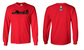 RED - Remember Everyone Deployed (505)  Long-Sleeve Cotton T-Shirt