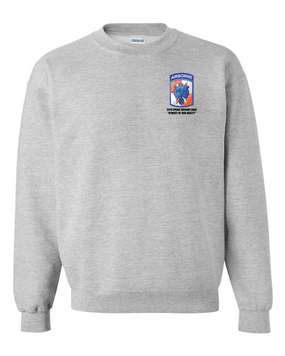 35th Signal Brigade (Airborne) Embroidered Sweatshirt