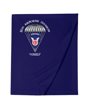 11th Airborne Division Embroidered Dryblend Stadium Blanket