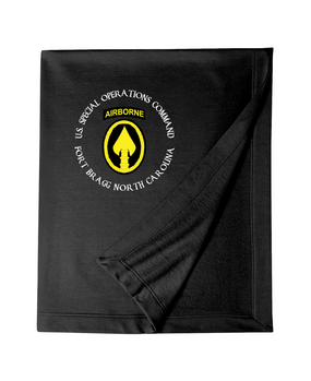 US Special Operations Command (C)  Embroidered Dryblend Stadium Blanket